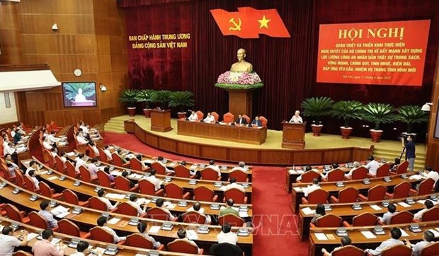 Security protection must go hand in hand with socio-economic development Party chief